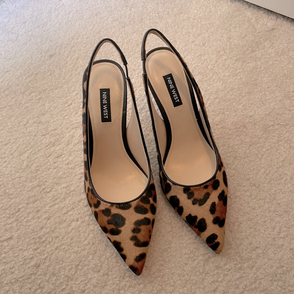 Nine west Holly P5 natural multi pony size 7